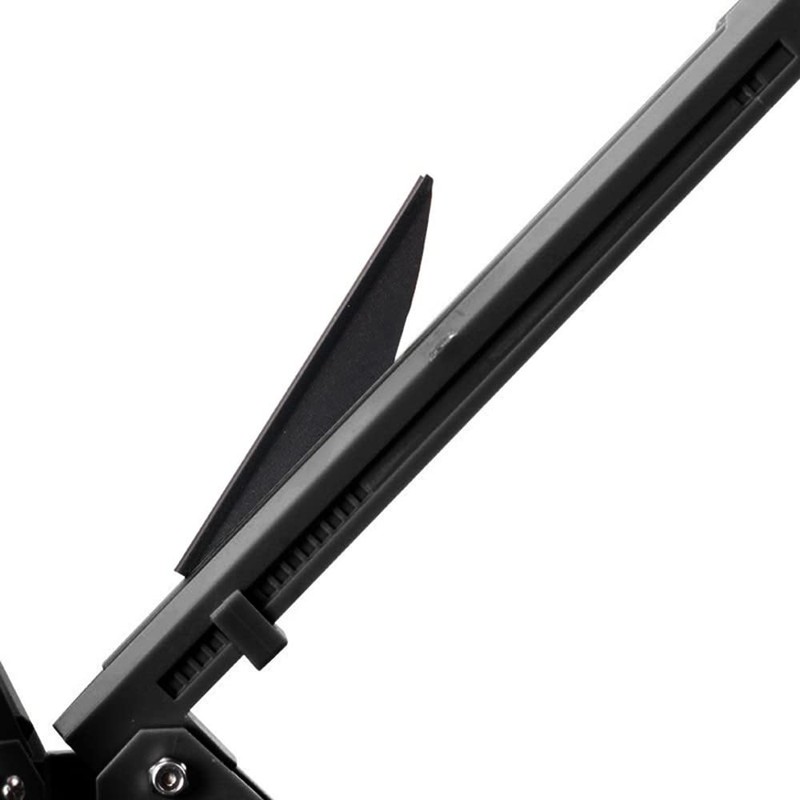 DONGKER Arrow Fletcher Jig,3D Fletching Bonding Tool ABS Clear Scale