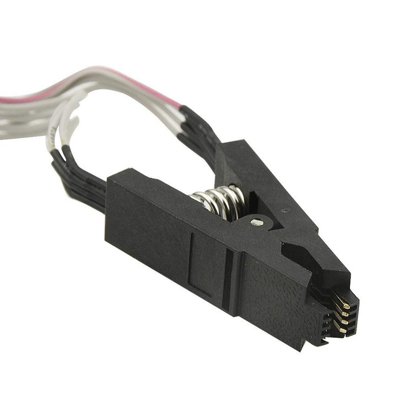 BGTXINGI 2Pcs SOP8 to DIP8 Test Clip Motherboard BIOS chip