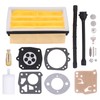 ApplianPar Air Filter Fuel Line Carburetor Carb Repair Kit for