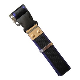 Work Time PNB-238 V Color Soft Belt, One-Touch Type, 1.5 inches (38 mm), Violet