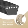 sourcing map 3LK340 Cord Belt Grey, 3/8" x 34" Lawn