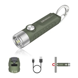 SMINGXI A11 Rechargeable Keychain EDC Mini Flashlight with Magnetic