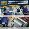 for Bilco Basement Door Weatherstrip Kit (4 Cap Seal Pad,1