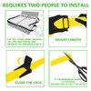 Mattress Holder, Connects two Mattresses to a Large Lying Surface,