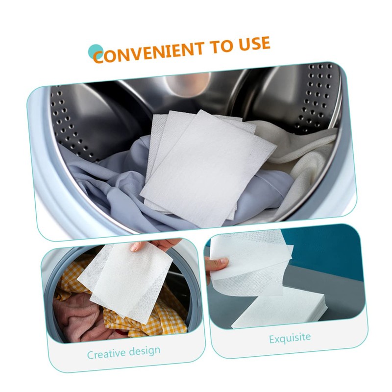 Beavorty Anti-run Sheets 3 Pack Dye Catcher Sheets for Laundry