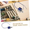 KONTONTY Solenoid Electromagnet 12v Push Pull Open Frame Plunger Spring