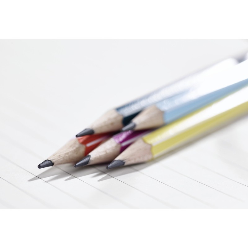 Hexagonal Graphite Pencil with Eraser - STABILO pencil 160 -