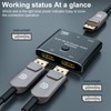 Chenyang DisplayPort 16K Switch Splitter HUB 2 in 1 Out