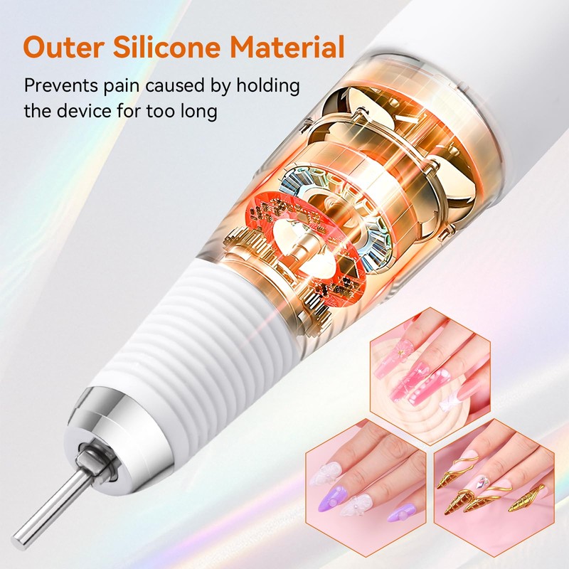 MAKARTT 30000RPM Electric Handpiece for Up200 Nail Drill Machine Professional