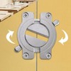 Zinc Alloy Table Buckle Connectors Heavy Duty Table Top Connector