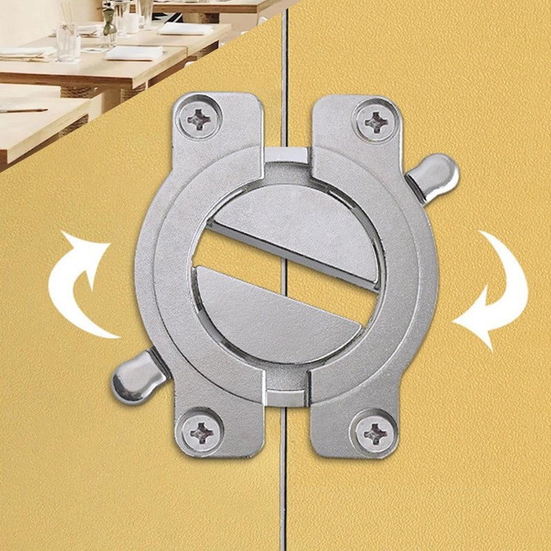 Zinc Alloy Table Buckle Connectors Heavy Duty Table Top Connector