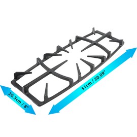 A00263801 Gas Stove Grate Replacement Parts For Kenmore/Frigidaire Stove Parts, Cast Iron Grate Parts 1 Pack