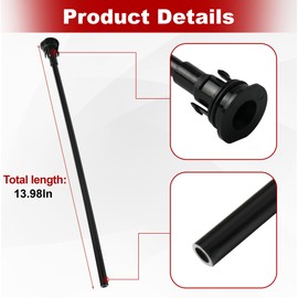 Fits for 2011-2014 F-150 & Mustang, 5.0L Engine Oil Indicator Dipstick Tube BR3Z-6754-B BR3Z-6754-A