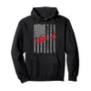 American Flag Flight Nurse Gift Pullover Hoodie