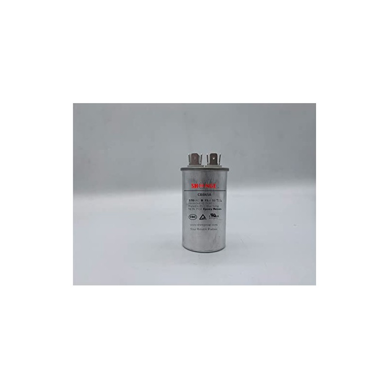 Motor Run Capacitor 15mfd 370V VAC Volt 15uf Round