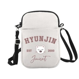 WCGXKO Korean Pop Gift Korean Group Merch Boys Group Est 1999 Dwaekki Crossbody Bag for Pop Music Lover