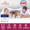 PATAYA Mattress Protector, 100 x 200 cm, Pack of 2,