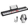 VEVOR 88 Key Digital Piano Keyboard, Semi Weighted Keys, Full