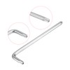 uxcell Long Tamper Proof Torx Star Key Bit Wrench, L-Shape