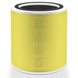 Core 400S Pet Care Replacement Filter for LEVOIT Core 400S Smart WiFi Air Purifier, Funmit 3-in-1 H13 True HEPA Replacement Filter, Part # Core 400S-RF-PA (LRF-C401-YUS), Yellow, 1 Pack