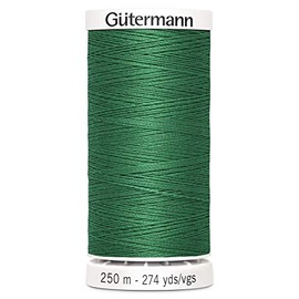 Gutermann Sew All Polyester Thread, 250mtr, Shamrock Green (0402), 5.5 x 2.7 x 2.7 cm