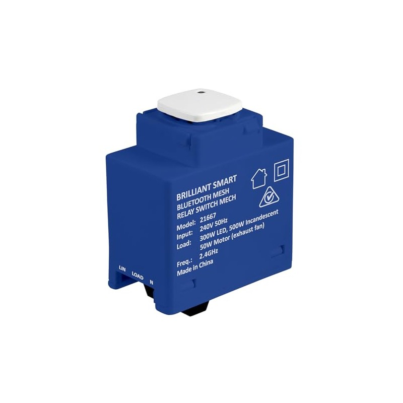 Brilliant Lighting Smart Bluetooth Mesh Relay Switch Mechanism