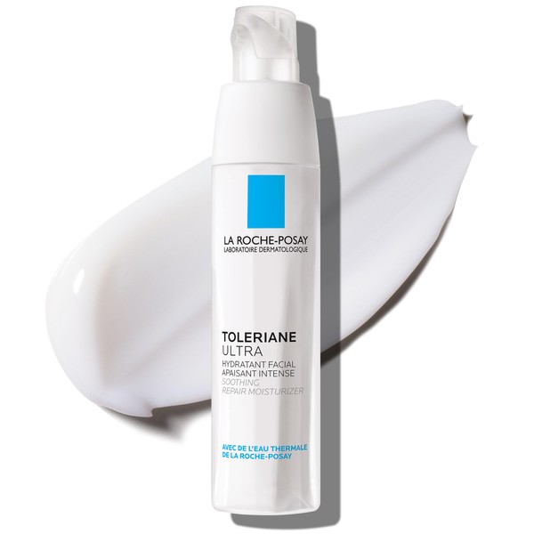 La Roche-Posay Toleriane Dermallergo Ultra Soothing Repair Face Moisturizer for Sensitive Skin, Gentle Moisturizing Face Cream for Dry Skin, Packaging May Vary, Formerly Toleriane Ultra