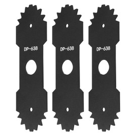 9 inch 638006008 Edger Blade Compatible with Homelite Ryobi Edger, Edger Blade Replacement 638006008 638006007 RY13050 RY13050A RY15518 RY40030 P2300 RY40706VNM S20300 Edger Center hole 1" (3)