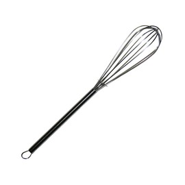 18 – 8 Pipe Pattern Creamer, Whisk in total length 215