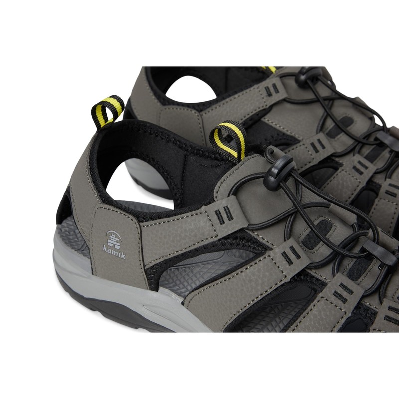 Kamik Men's ByronBay 2 Sandal, Grey, 7
