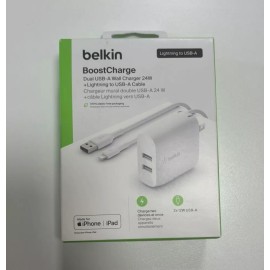 Belkin BOOST CHARGE USB-A Wall Charger for Multiple Brands White (WCD001dq1MWH)