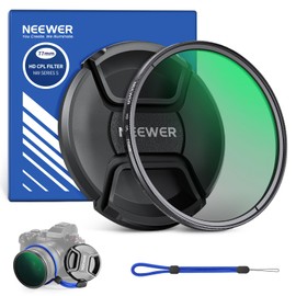 NEEWER 77mm CPL Filter with Lens Cap, Ultra Thin Multi Resistant Nano Coating Circular Polarizing Filter with HD Optical Glass for Camera Lens, Reduces Reflection and Glare