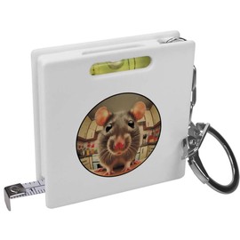 'Kitchen Rat' Keyring Tape Measure/Spirit Level Tool (KM00041710)