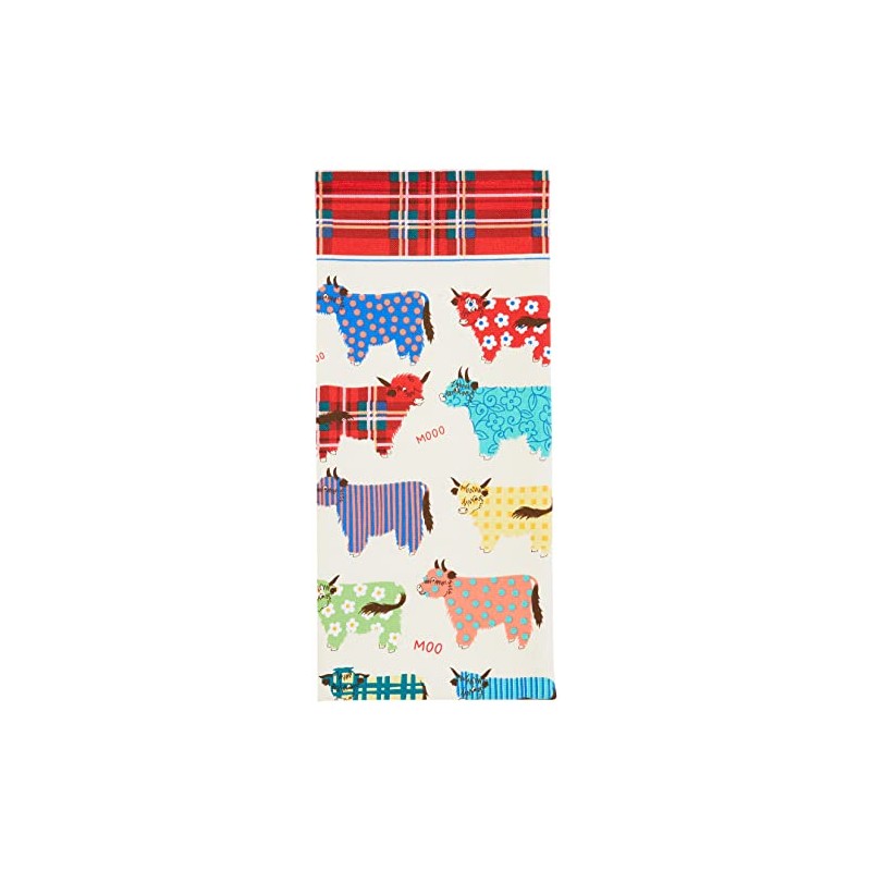 Scott Inness Highland Cow Tea Towel