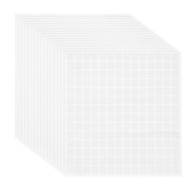 QUARKZMAN 15 Sheets Barcode Labels 0.5 x 0.4 Inch Printable Laser & Inkjet Labels for Copier Shipping Labels File Folder Envelopes, 196 Per Page, 2940 Labels