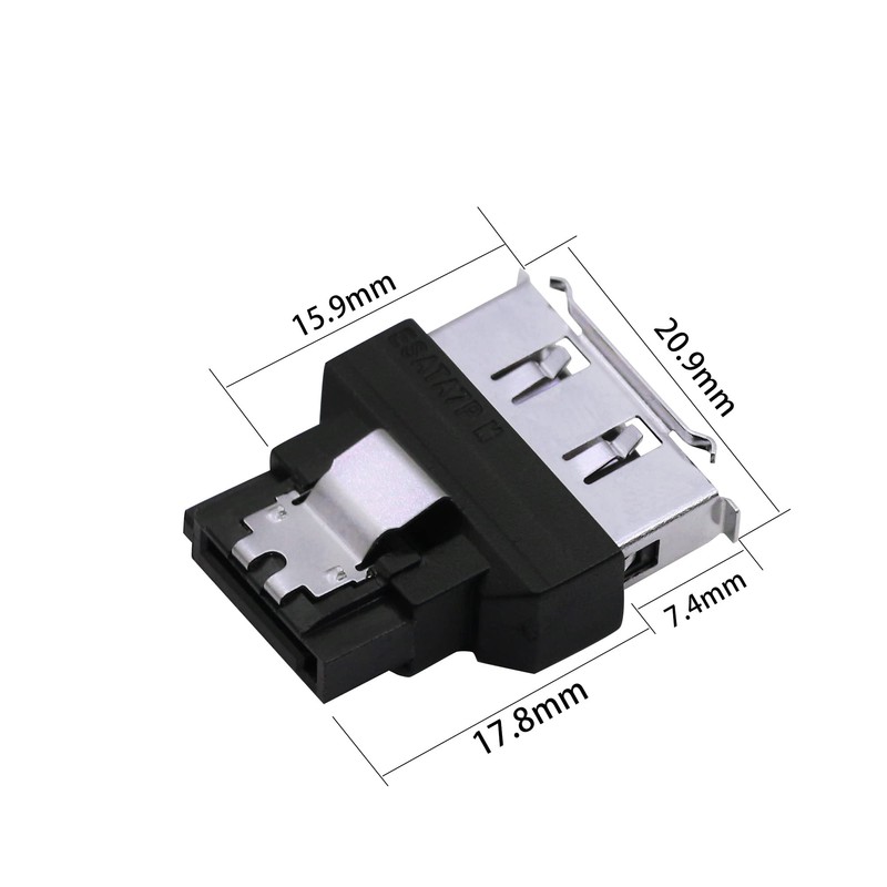 GINTOOYUN SATA to E SATA Adapter SATA Male to E