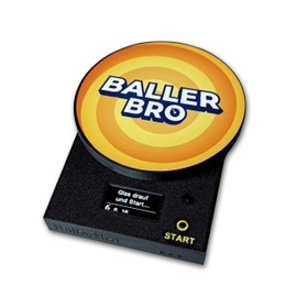 BallerBro Drinking Game with Scales - Electronic Party Game with 3 Game Modes - Estimate Sluge, Exes on Time & Darts - Alone, for Twos, Threes or for Groups