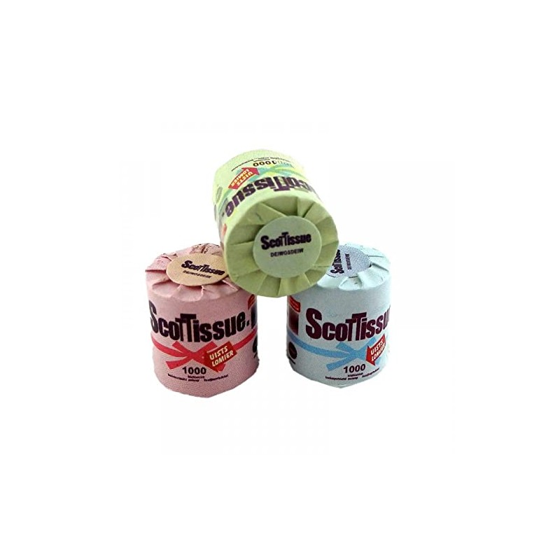 Melody Jane Puppenhaus Miniatur Badezimmer Zubehör 3er Packung WC Rollen