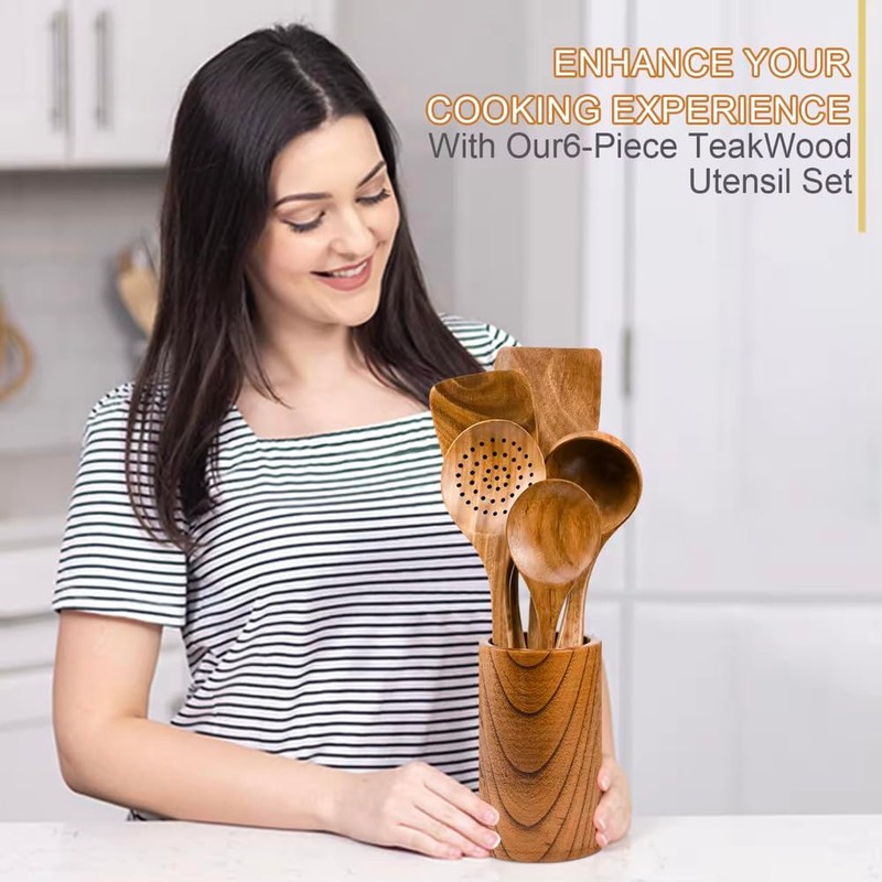 Wooden Spoon,Spatula Cooking Utensils
