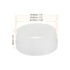 PATIKIL 8" to 7.5" to 7" Duct Reducer, Duct Connector