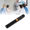 Laser Pointer Black USB Receiver Plug and Play Rechargeable Presentation