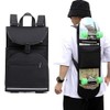 Elolicu Skateboard Backpack Bag, Foldable Carrier Travel Skateboard Bag Regular