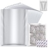 50 Pack 1 Gallon Mylar Bags for Food Storage with