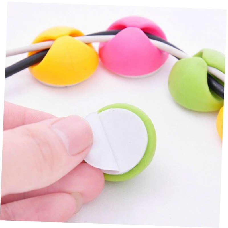 SHINEOFI 10Pcs Portable Cable Winder Organizer for Desktop Efficient Wire