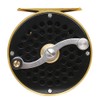Vintage Classic Fly Fishing Reel,Right/Left Handle Position, Fly Reel (Black