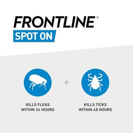 FRONTLINE FRONTLINE Spot On Flea & Tick Treatment for Large Dog (20-40kg) 6 Pipettes