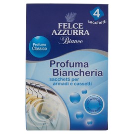 Felce Azzurra Bianco Scented Sachets Classic Scent 4pcs