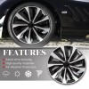 Mayello For Toyota Sienna 2004-2010 4Pcs 16" Hubcap Wheel Rim