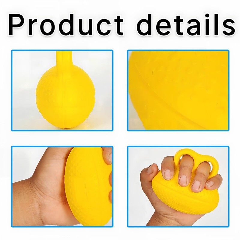 Hand Grip Strength Trainer,Finger Exerciser Balls for Hand Therapy,Stress Relief