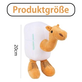 Brainrot Cuddly Toy, for Italian Brain Red, for Italian Brain Red, Funny Fridge Camel Plush Toy, Soft Stuffed Toy for Collectors, Decorative Room Accessory, Soft Stuffed Animal Toy for Children